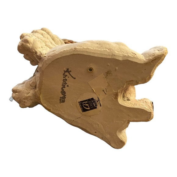 Dreamsicle cherub with teddy bear 4” tall x 3.5” wide. Excellent condition 1993 - Picture 6 of 6